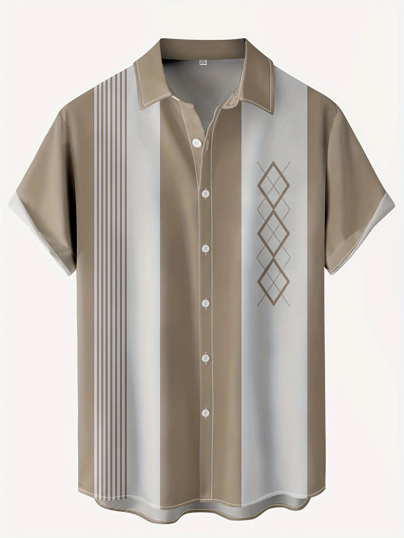 2026 New Hawaiian Men's Retro  - Men Formal Party Wear Shirt recension och pris