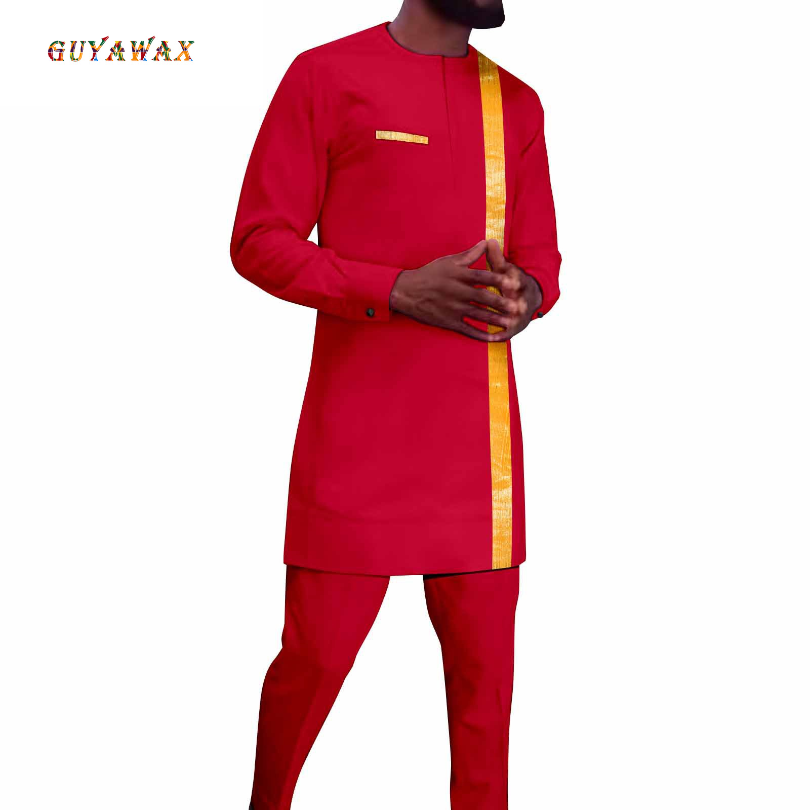 African Clothing for Men Embro - Men Formal Party Wear Shirt recension och pris