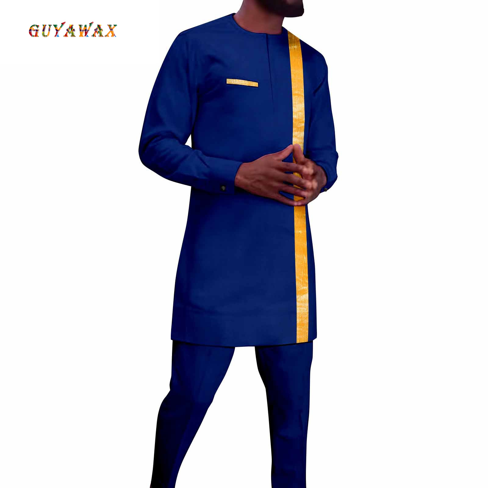 African Clothing for Men Embro - Men Formal Party Wear Shirt recension och pris