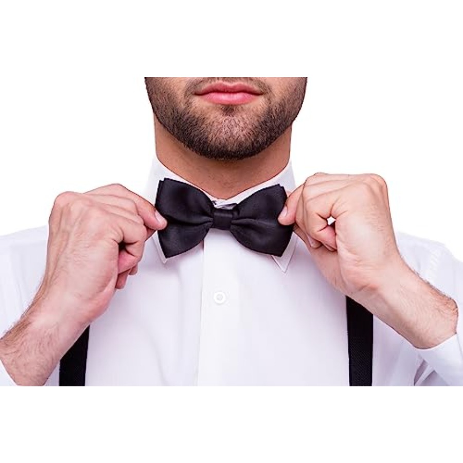 Bow Ties for Men - Men's Solid - Men'S Formal Wear Bow Ties recension och pris