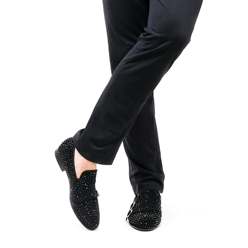 Piergitar New Black Suede Men  - Men'S Formal Party Wear Shoes recension och pris