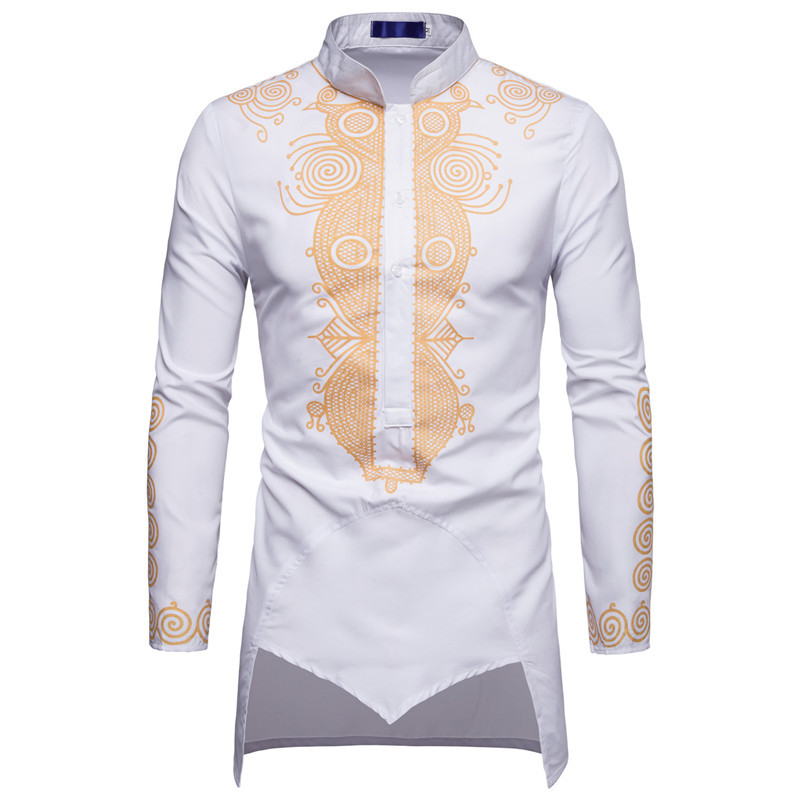 European and American men's Mi - Men Formal Party Wear Shirt recension och pris