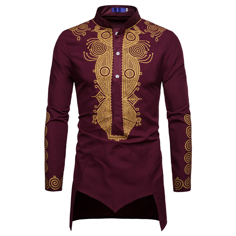 European and American men's Mi - Men Formal Party Wear Shirt recension och pris