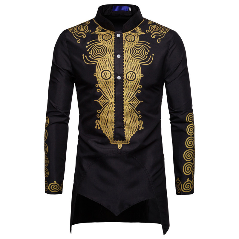 European and American men's Mi - Men Formal Party Wear Shirt recension och pris