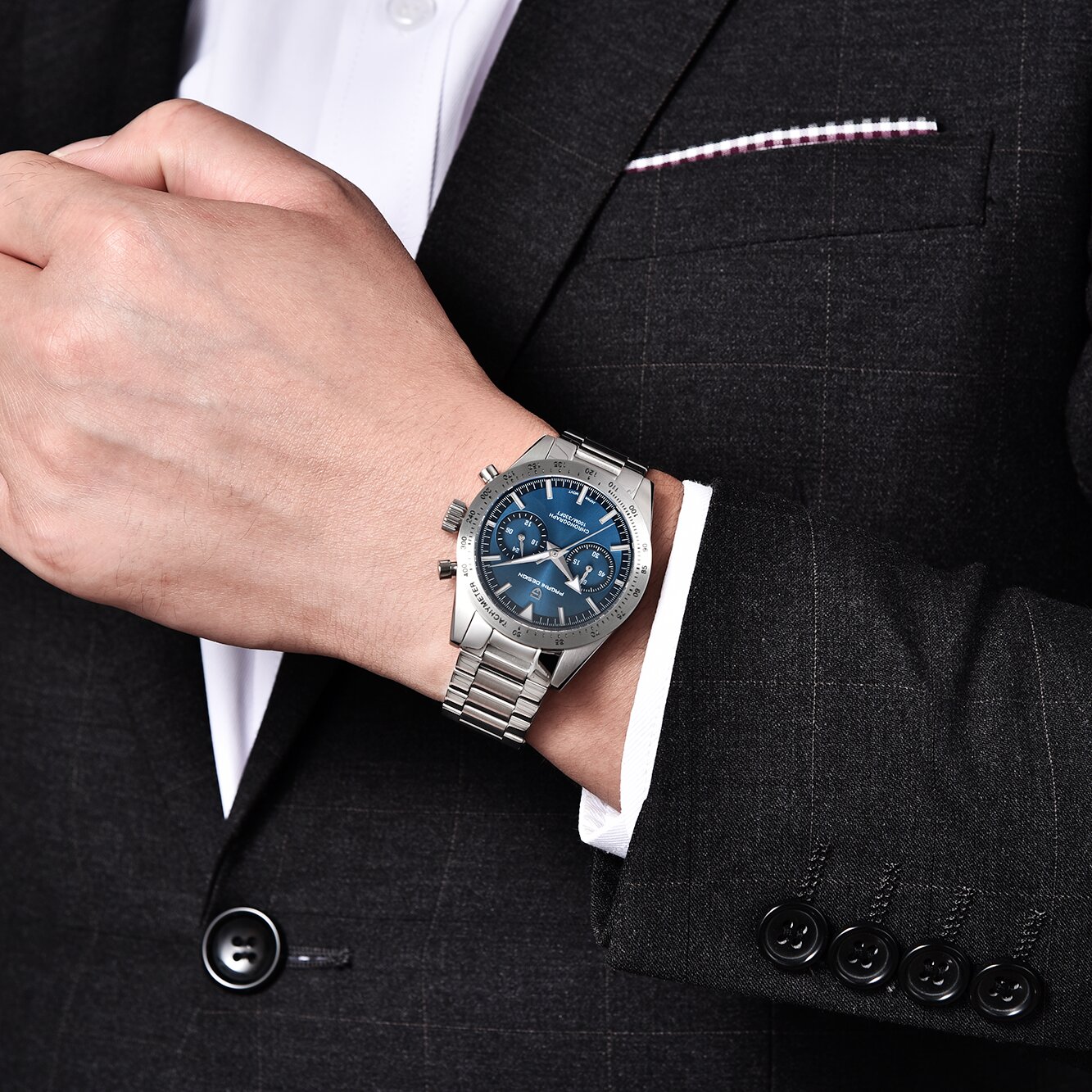 PAGANI DESIGN Premium Luxury E - Men'S Formal Wear Watches recension och pris