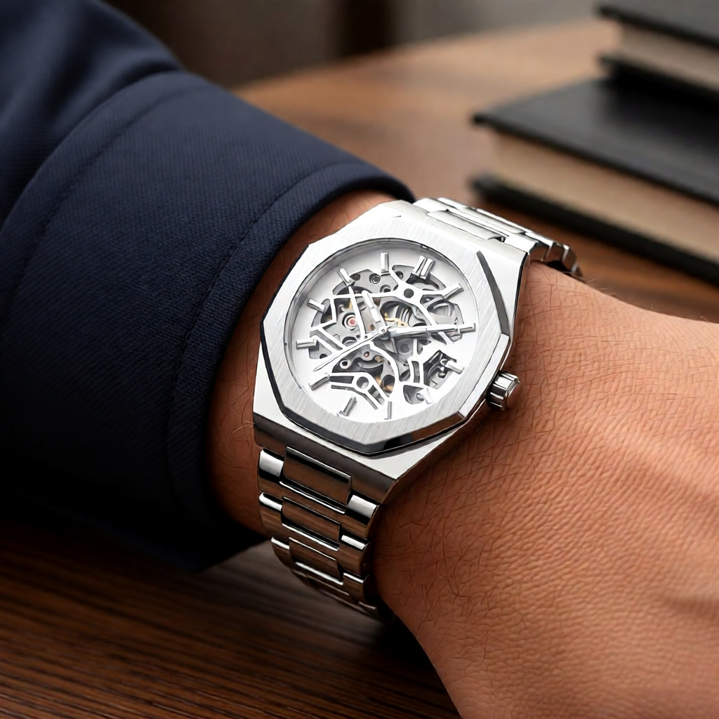 FORSINING Skeleton Mechanical  - Men'S Formal Wear Watches recension och pris