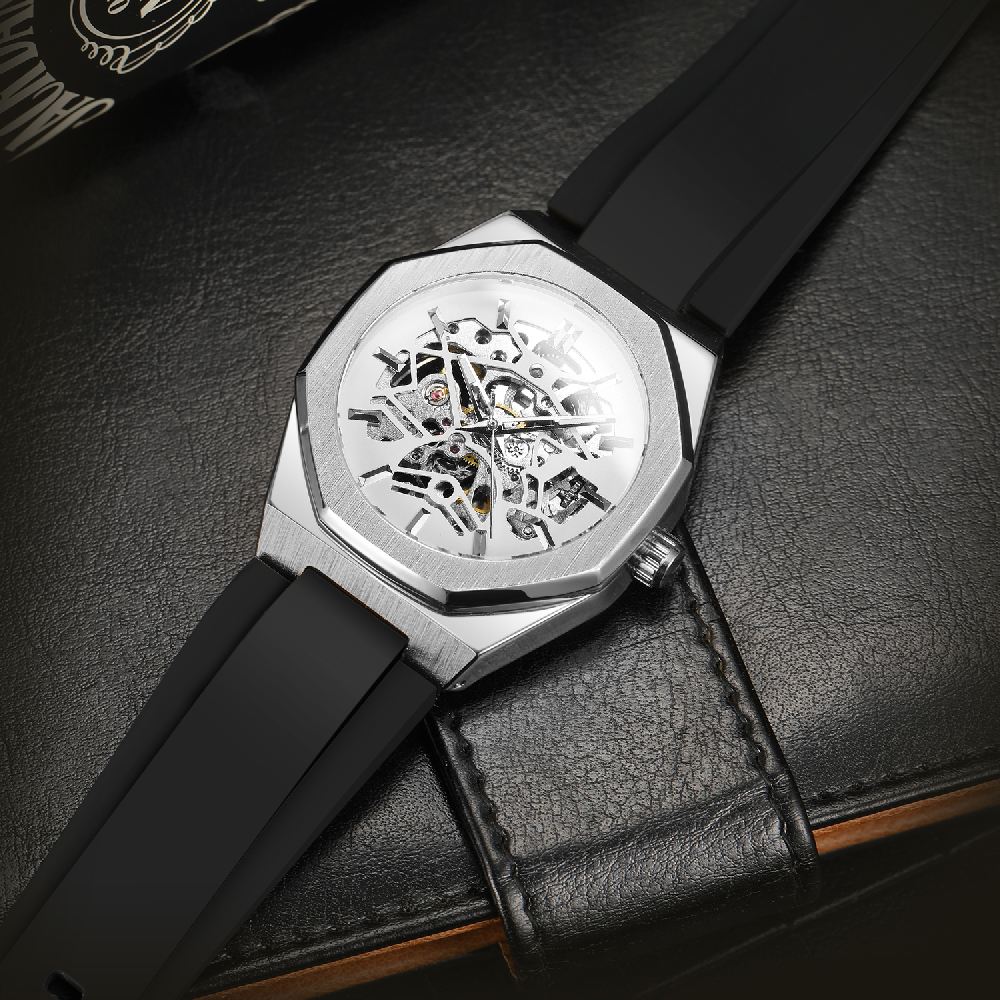 FORSINING Skeleton Mechanical  - Men'S Formal Wear Watches recension och pris