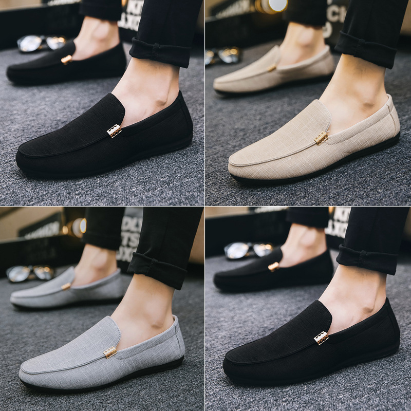 Men Casual Shoes Canvas Slip O - Men'S Formal Party Wear Shoes recension och pris