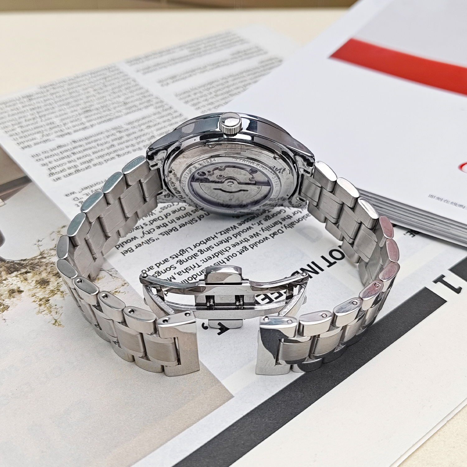 High-End Men's Mechanical Watc - Men'S Formal Wear Watches recension och pris