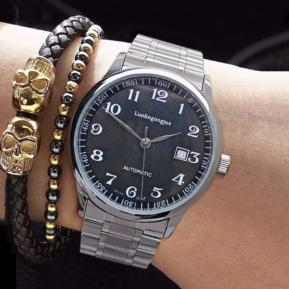 High-End Men's Mechanical Watc - Men'S Formal Wear Watches recension och pris