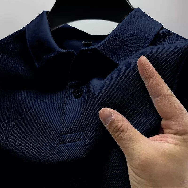 Men's Casual Polo Shirt Black  - Men Formal Party Wear Shirt recension och pris