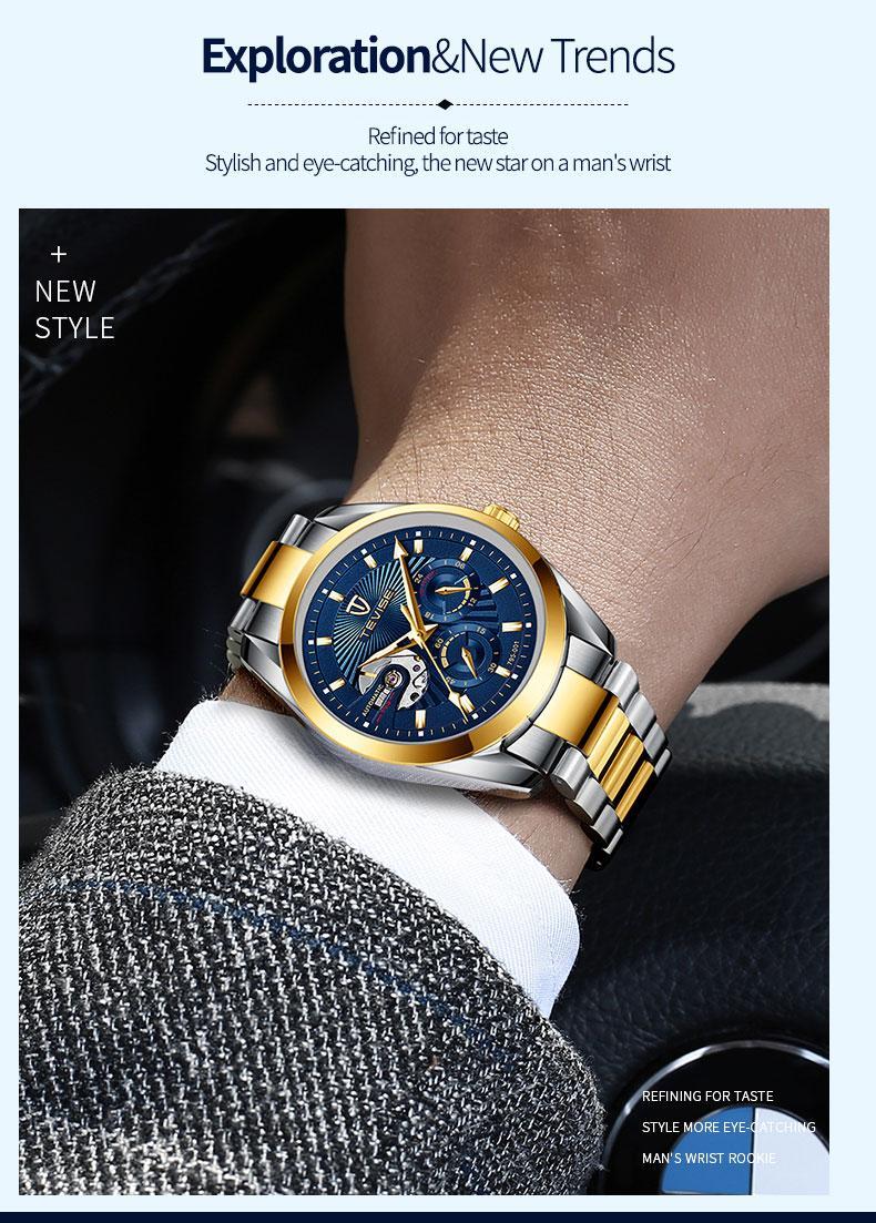 TEVISE men's watch - a busines - Men'S Formal Wear Watches recension och pris