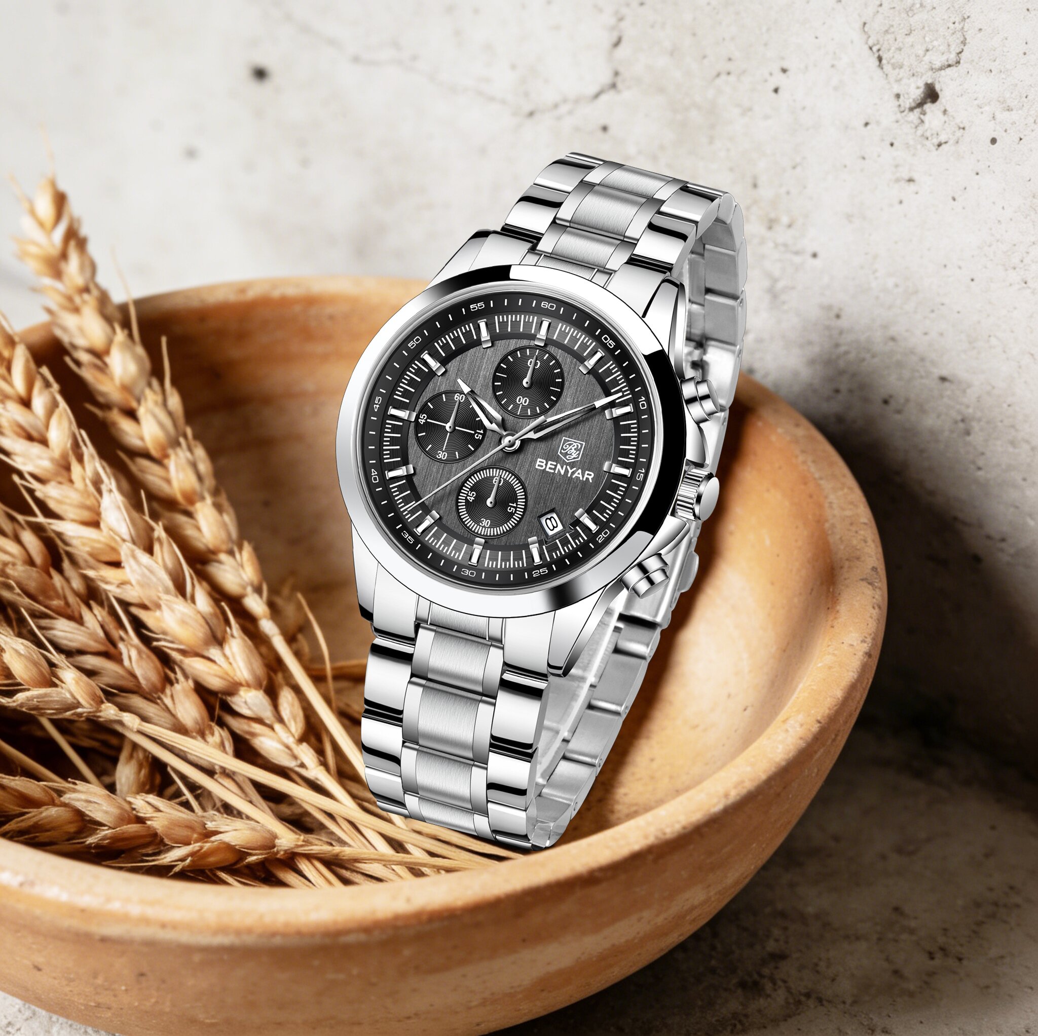 BENYAR Luxury Restrained Men Q - Men'S Formal Wear Watches recension och pris