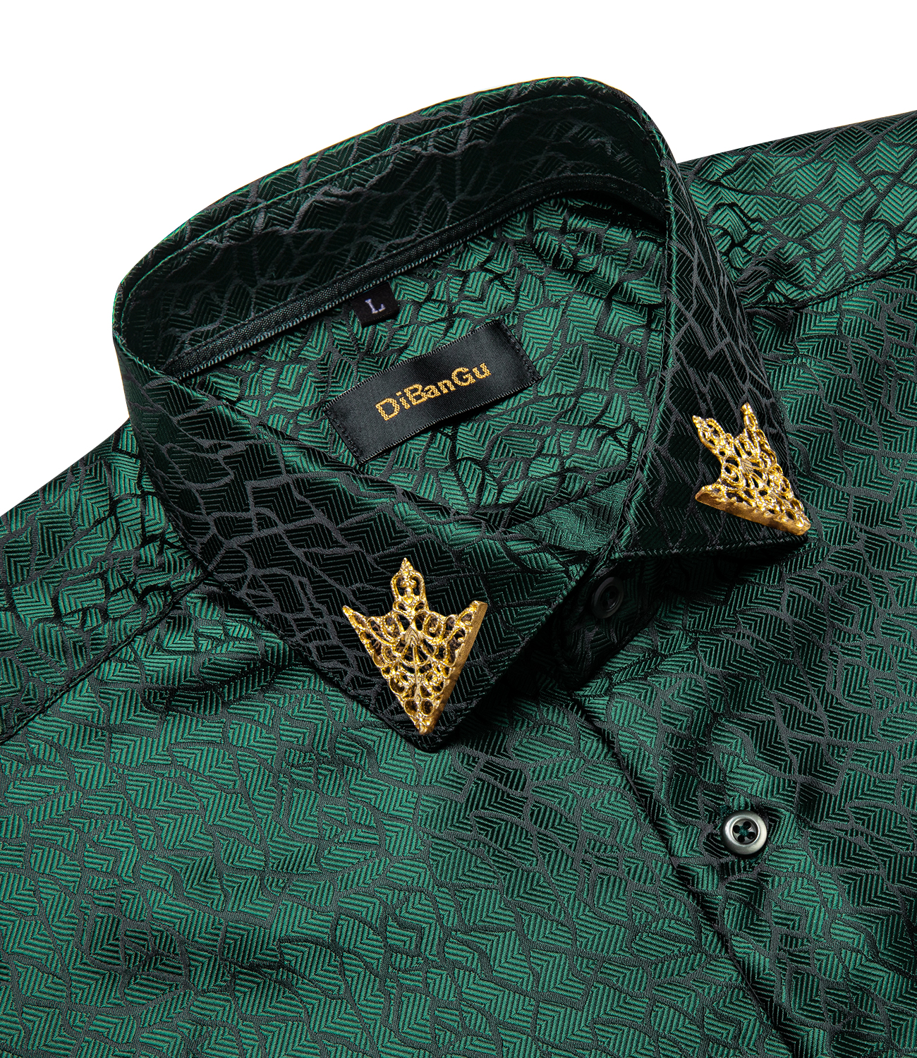 Fashion Green Shirts For Men C - Men Formal Party Wear Shirt recension och pris