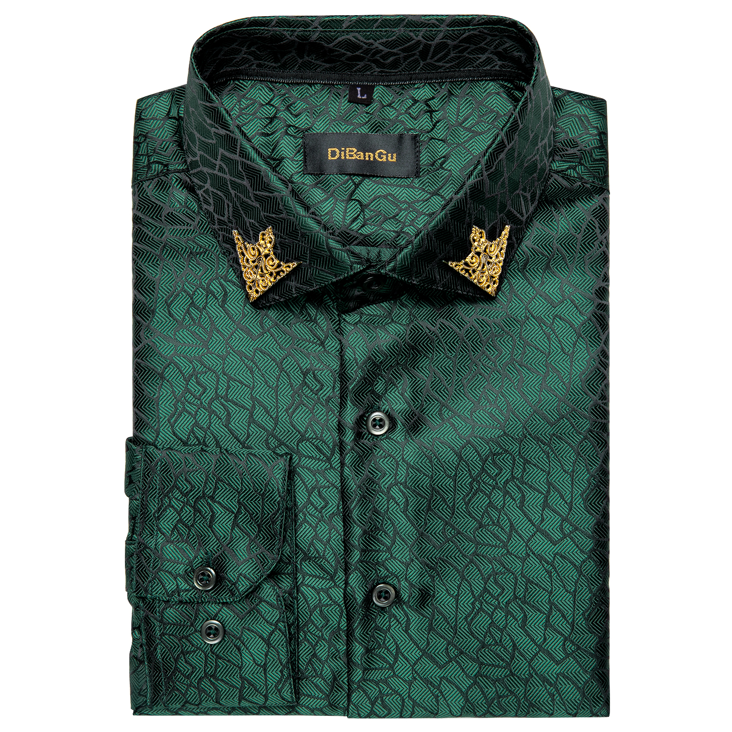 Fashion Green Shirts For Men C - Men Formal Party Wear Shirt recension och pris