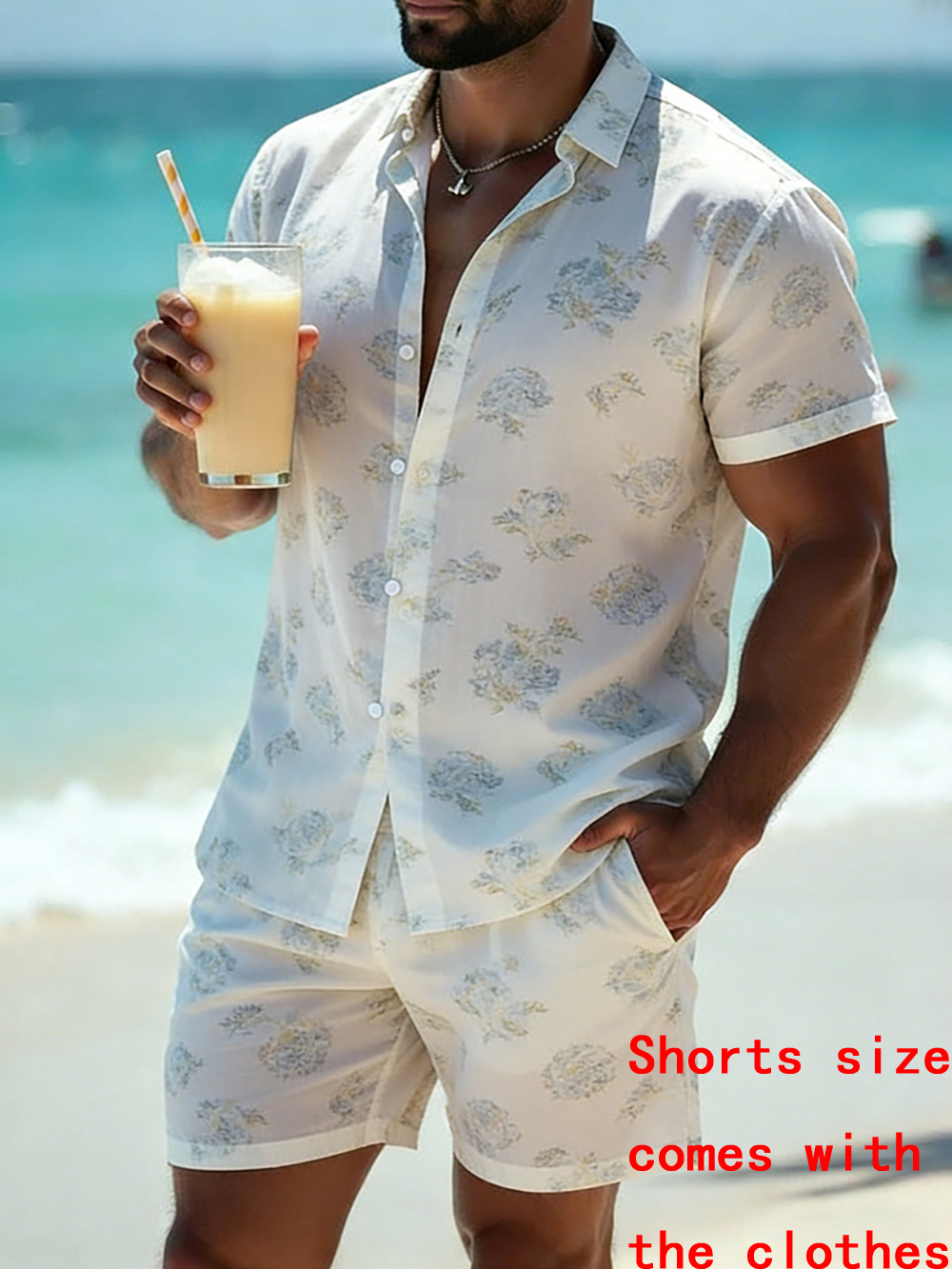 new's Men's Summer Cool Short  - Men Formal Party Wear Shirt recension och pris