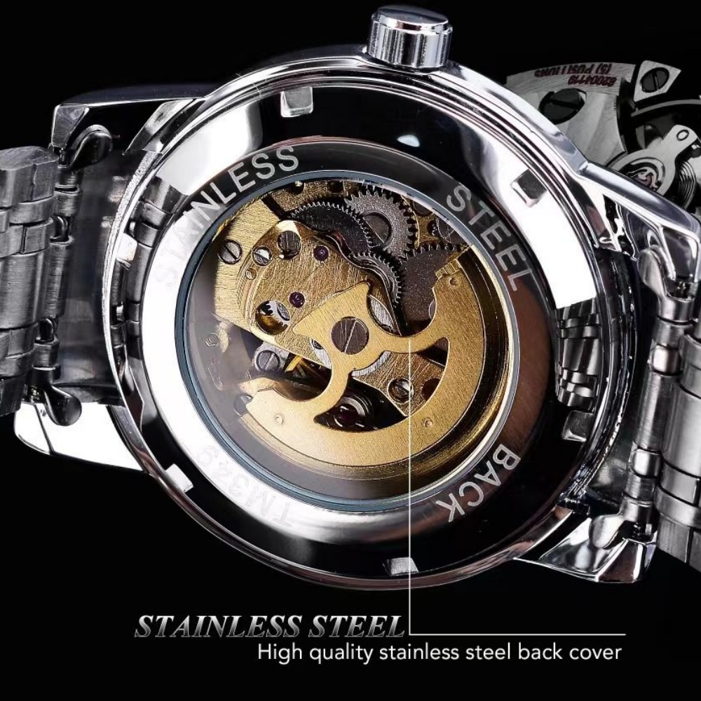 Men's Luxury Automatic Mechani - Men'S Formal Wear Watches recension och pris