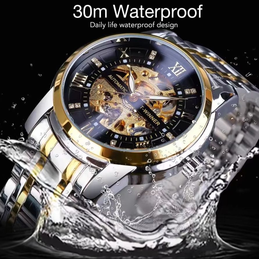 Men's Luxury Automatic Mechani - Men'S Formal Wear Watches recension och pris