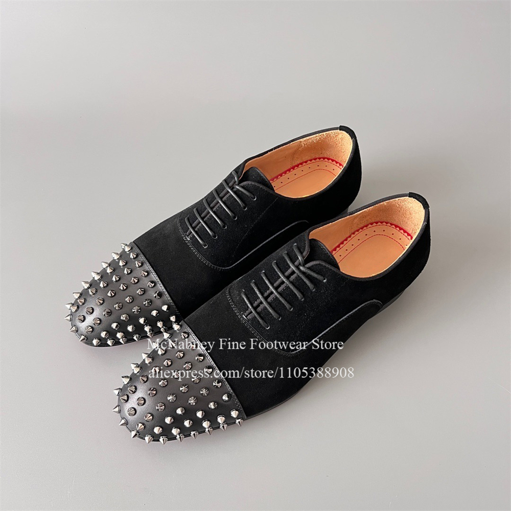 Spike Studs Leather Dress Shoe - Men'S Formal Party Wear Shoes recension och pris