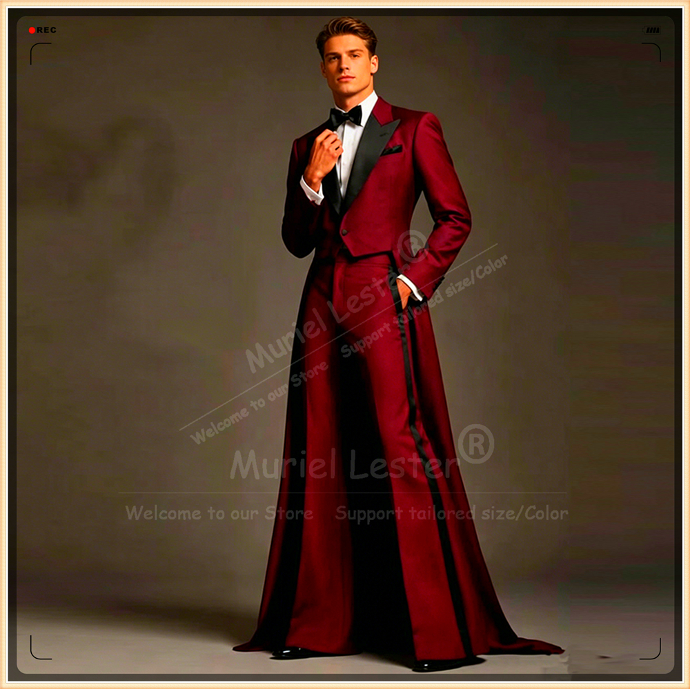Unique Design Suit Men Long Bl - Unique Men'S Formal Wear recension och pris