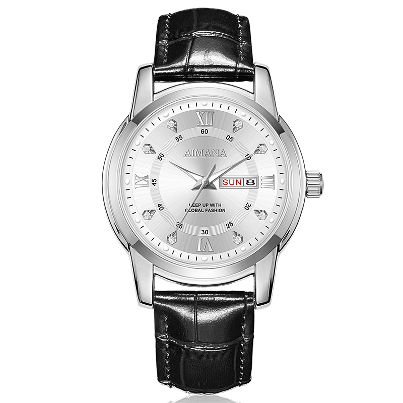 Elegant Leather Band Watch for - Men'S Formal Wear Watches recension och pris