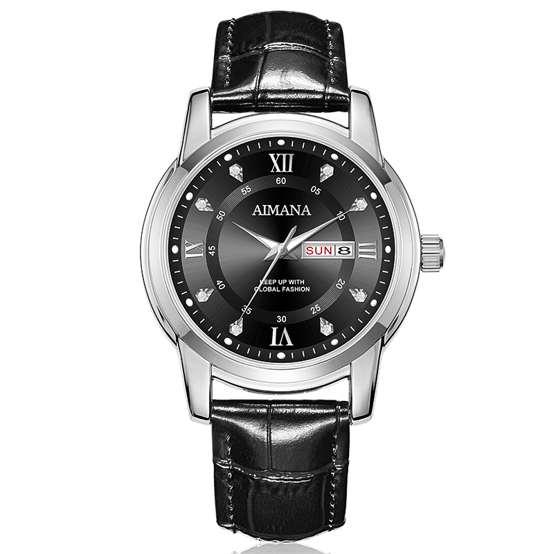 Elegant Leather Band Watch for - Men'S Formal Wear Watches recension och pris