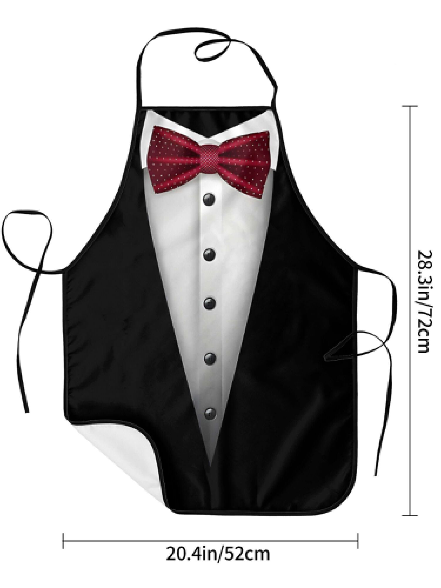 Tuxedo Apron Red Bow Tie Kitch - Men'S Formal Wear Bow Ties recension och pris
